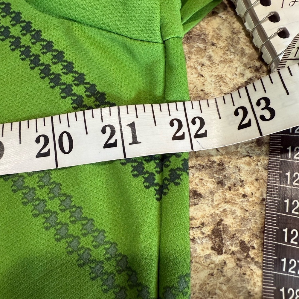Nike Green Polo Short Sleeve Fitted Top - Picture 7 of 9